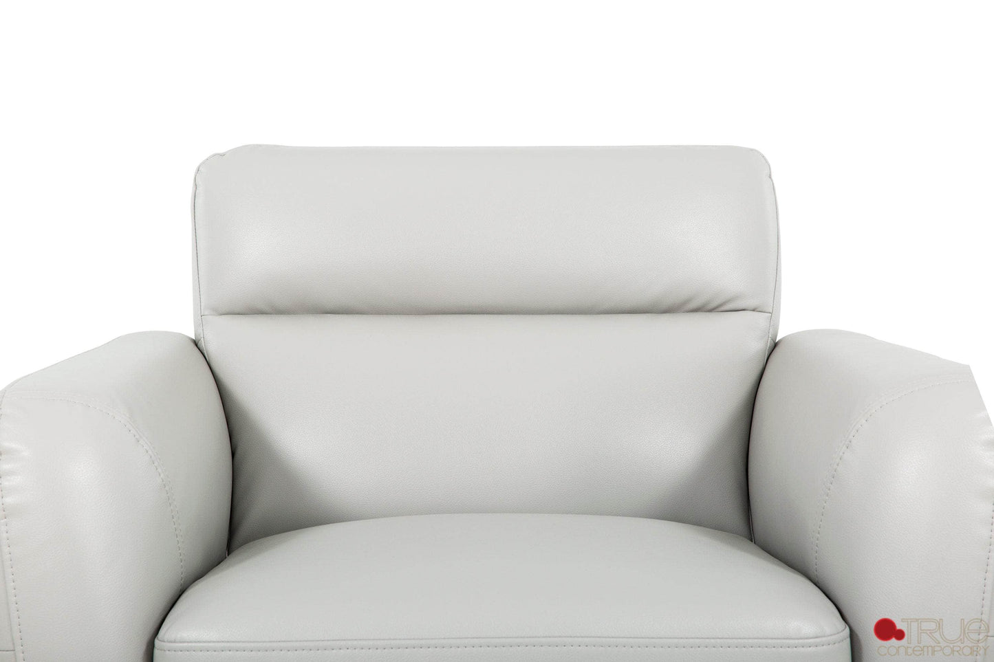 True Contemporary Sofa Set William 3 Piece Tufted Faux Leather Sofa and Loveseat Set - Available in 2 Colours