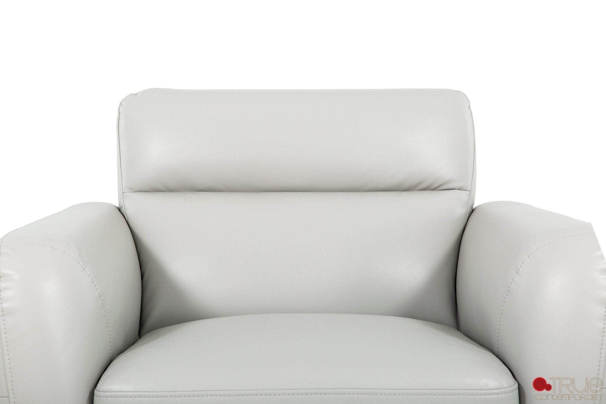 True Contemporary Sofa Set William 3 Piece Tufted Faux Leather Sofa and Loveseat Set - Available in 2 Colours
